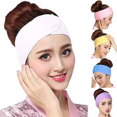 Soft Adjustable Facial Headband (2 Pc)